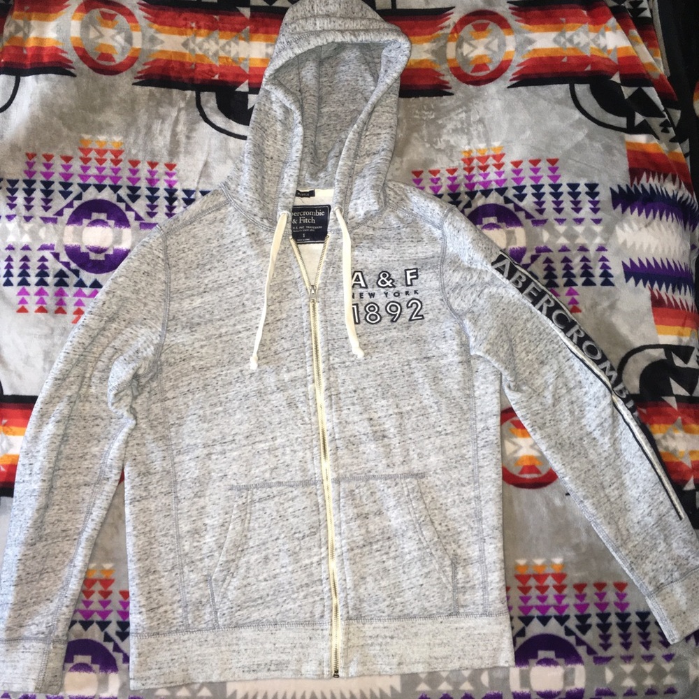 Abercrombie & Fitch Zip Up Muscle Hoodie 2016